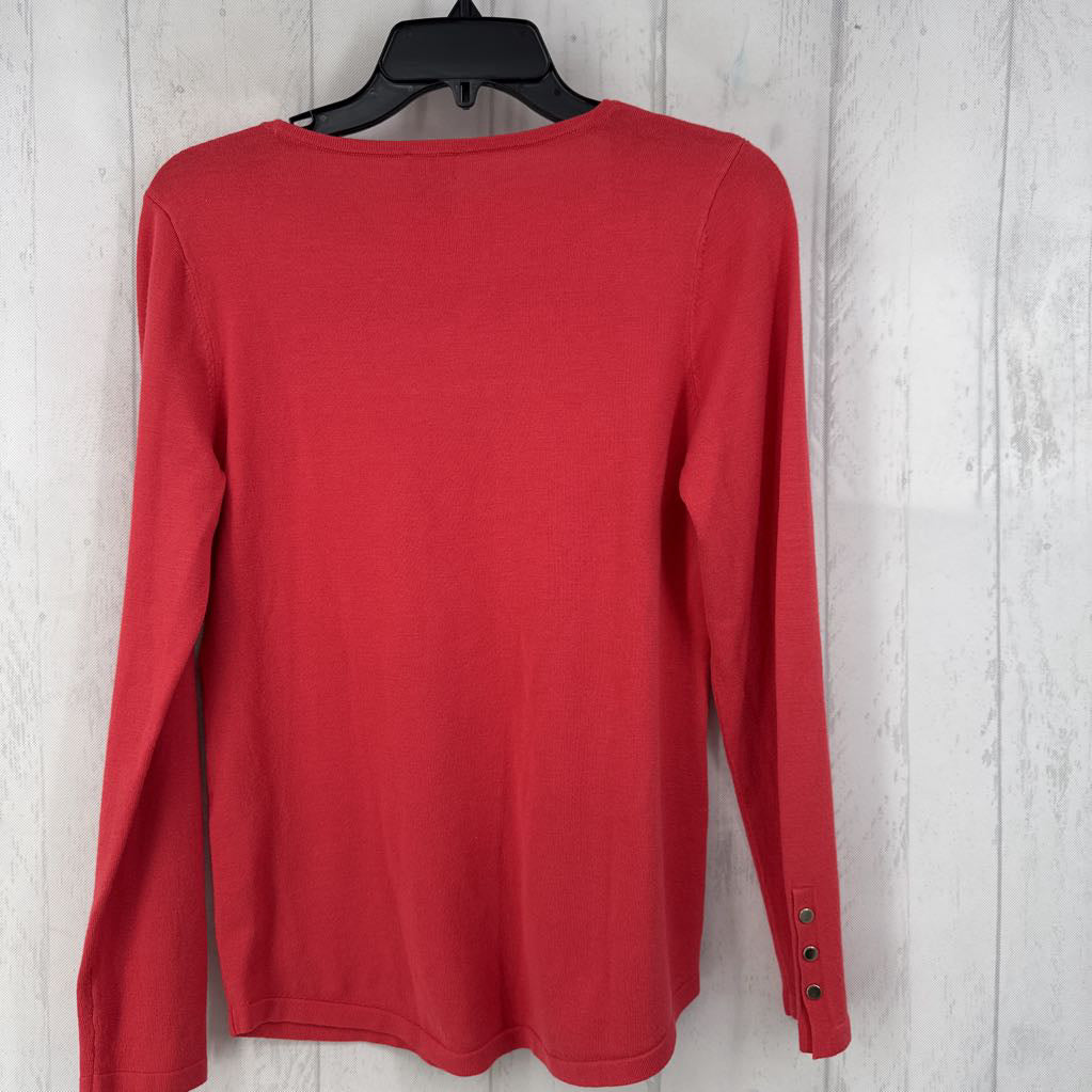 S scoop neck l/s top