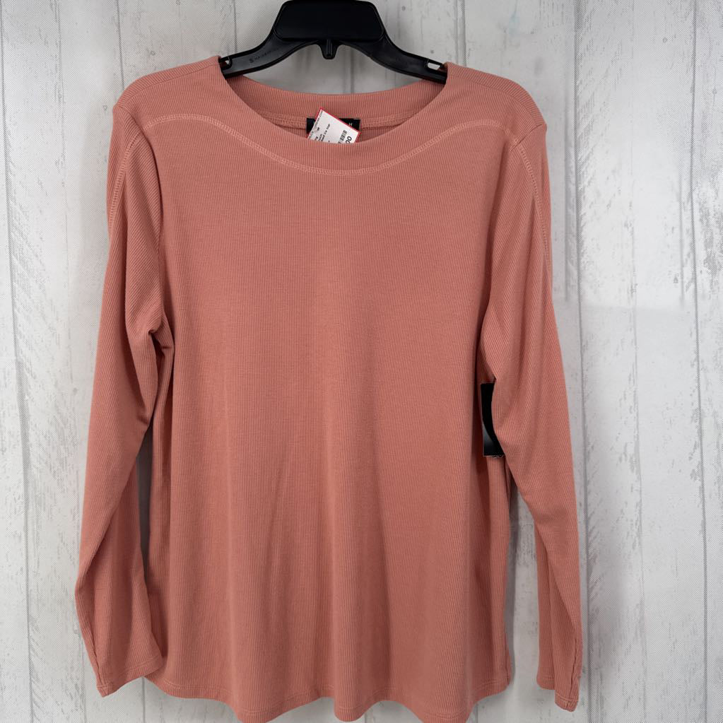 M ribbed l/s top