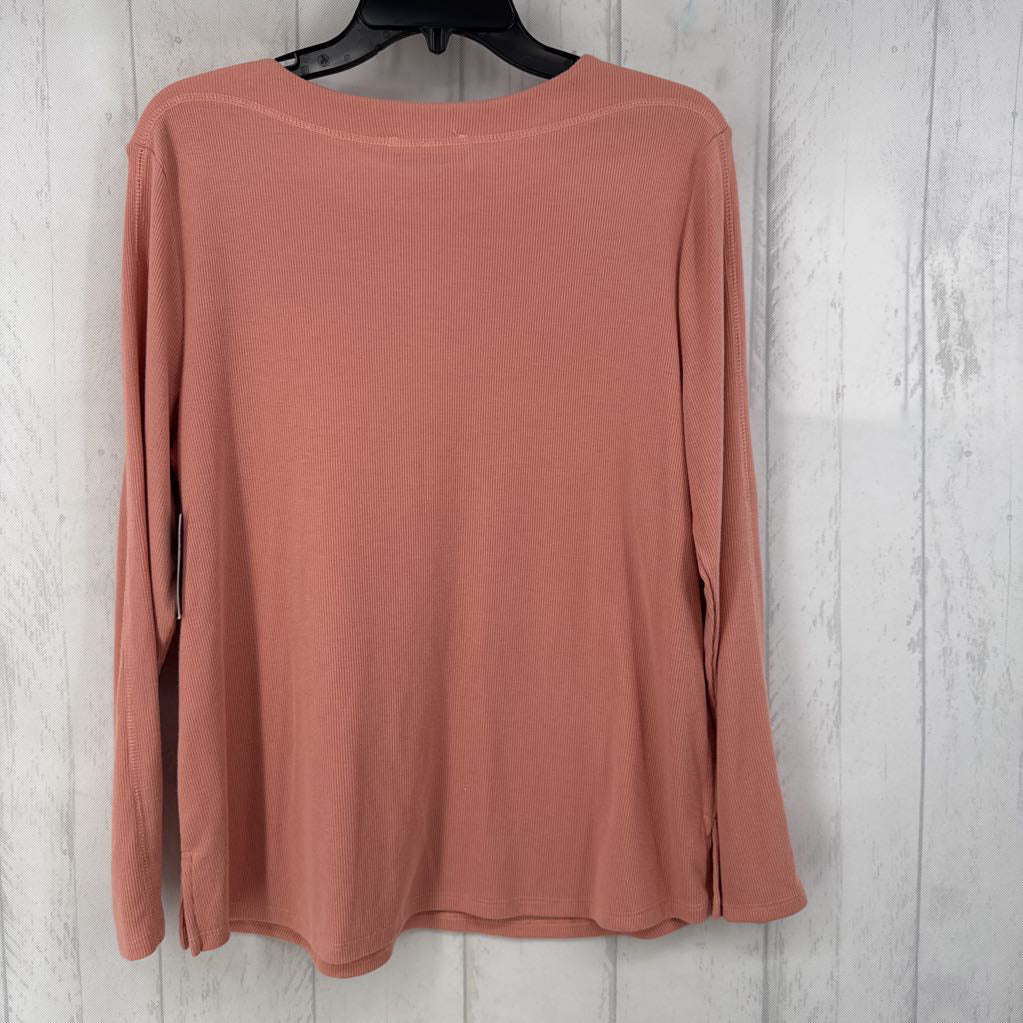 M ribbed l/s top