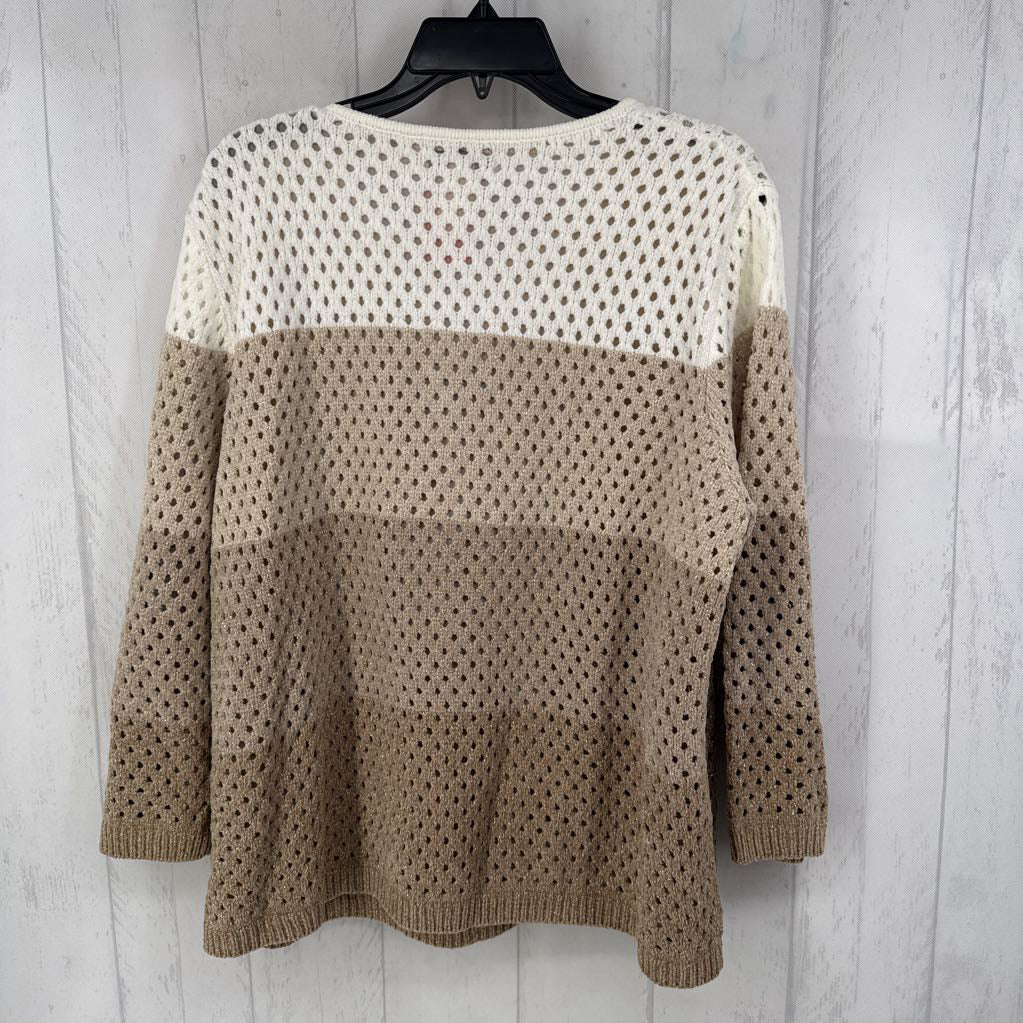 XL crochet lined sweater