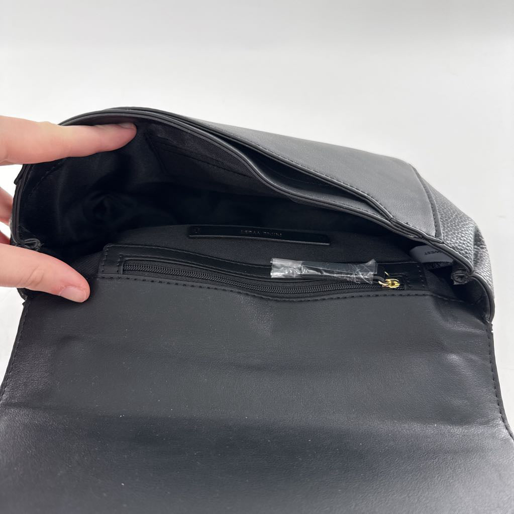 vegan leather chain strap purse