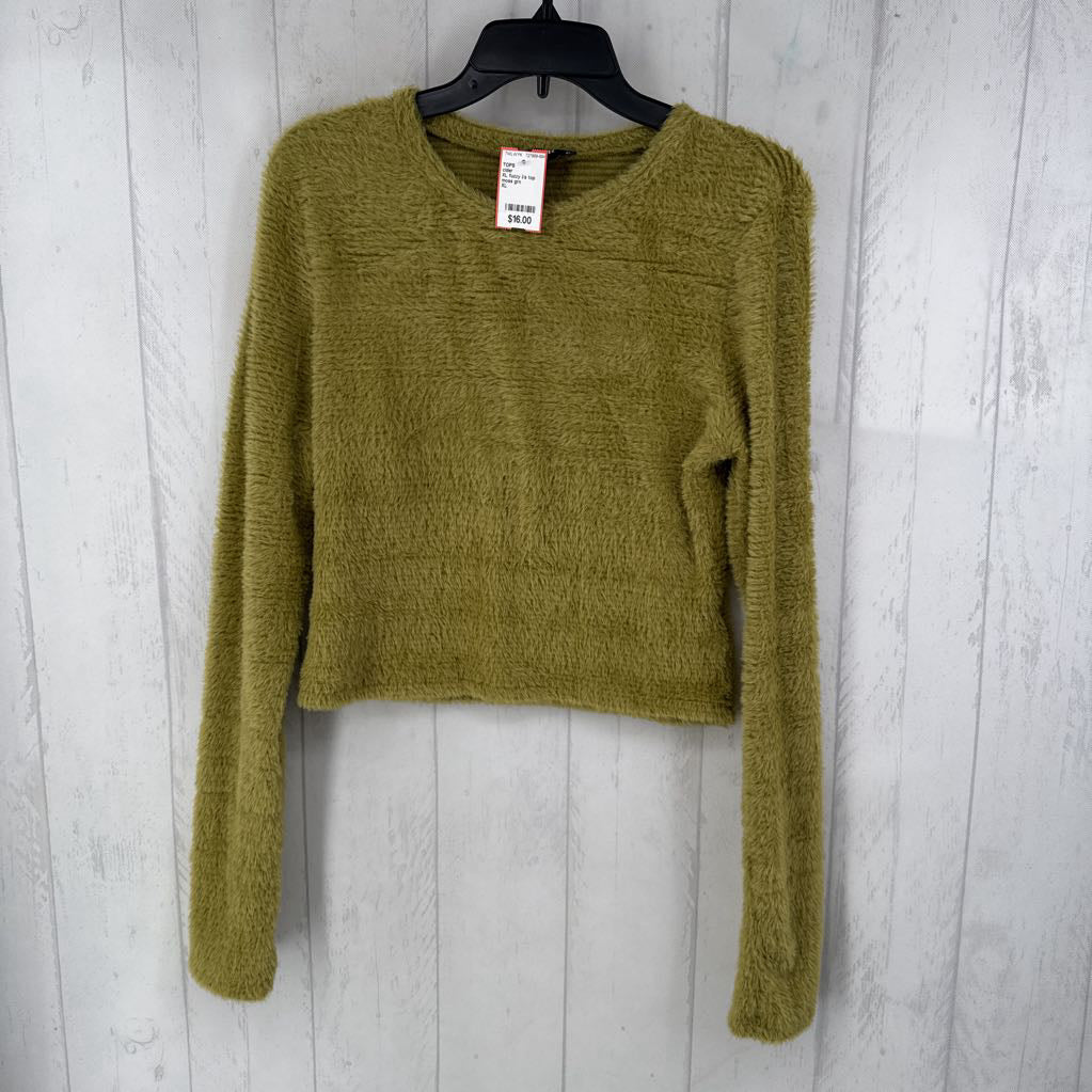 XL fuzzy l/s top