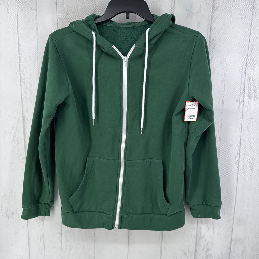 M zip-up hoodie