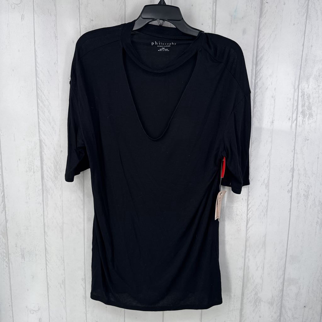 R48 L cutout s/s tee
