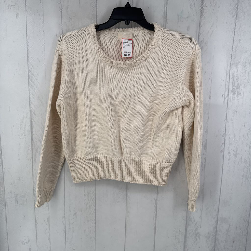 O/S crewneck sweater