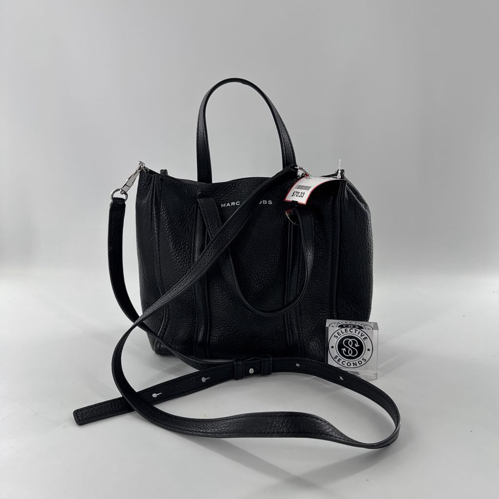 pebbled leather mini tote bag