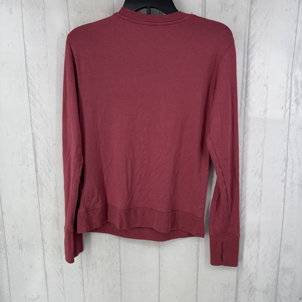 S v-neck l/s top