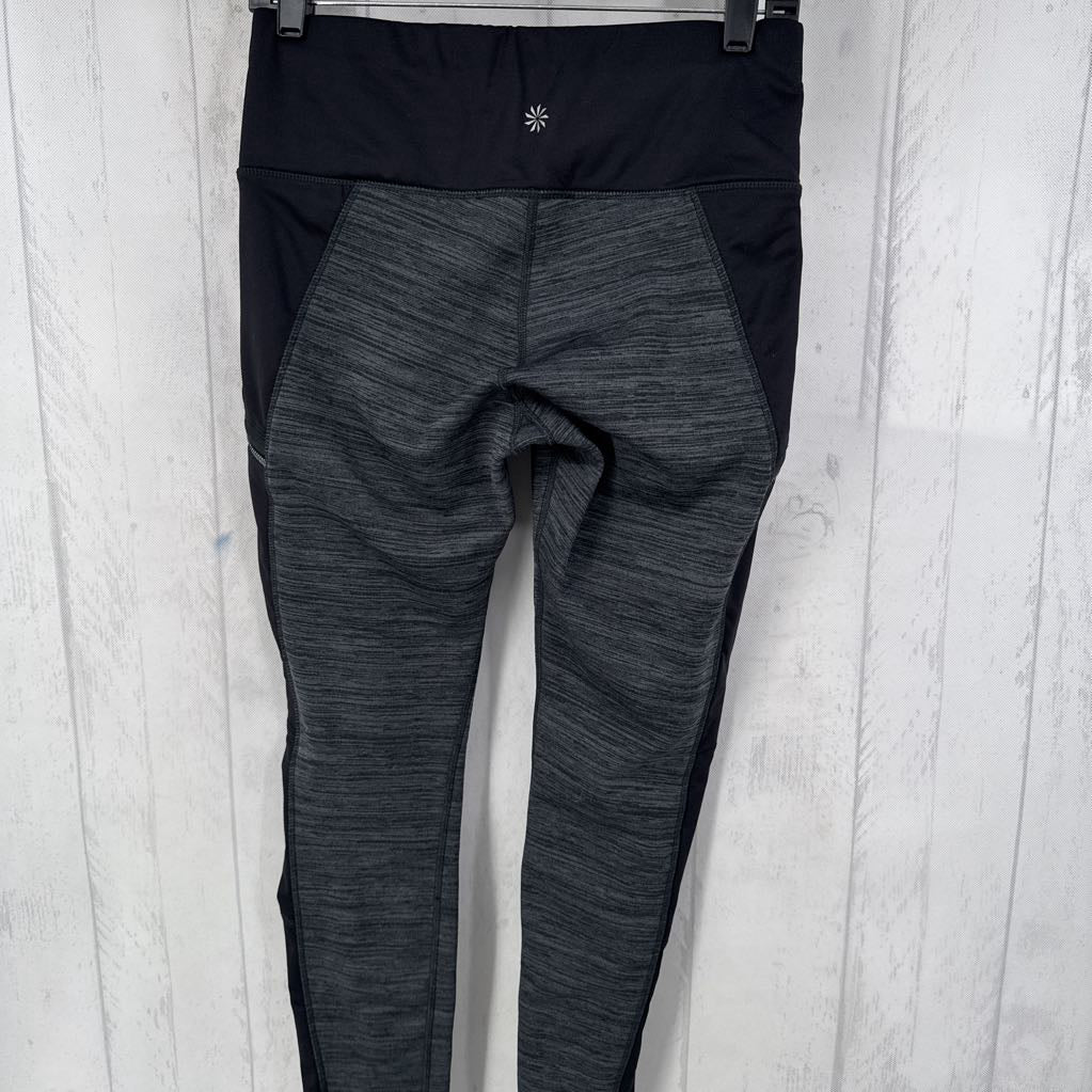 M fleece lined marled leggings