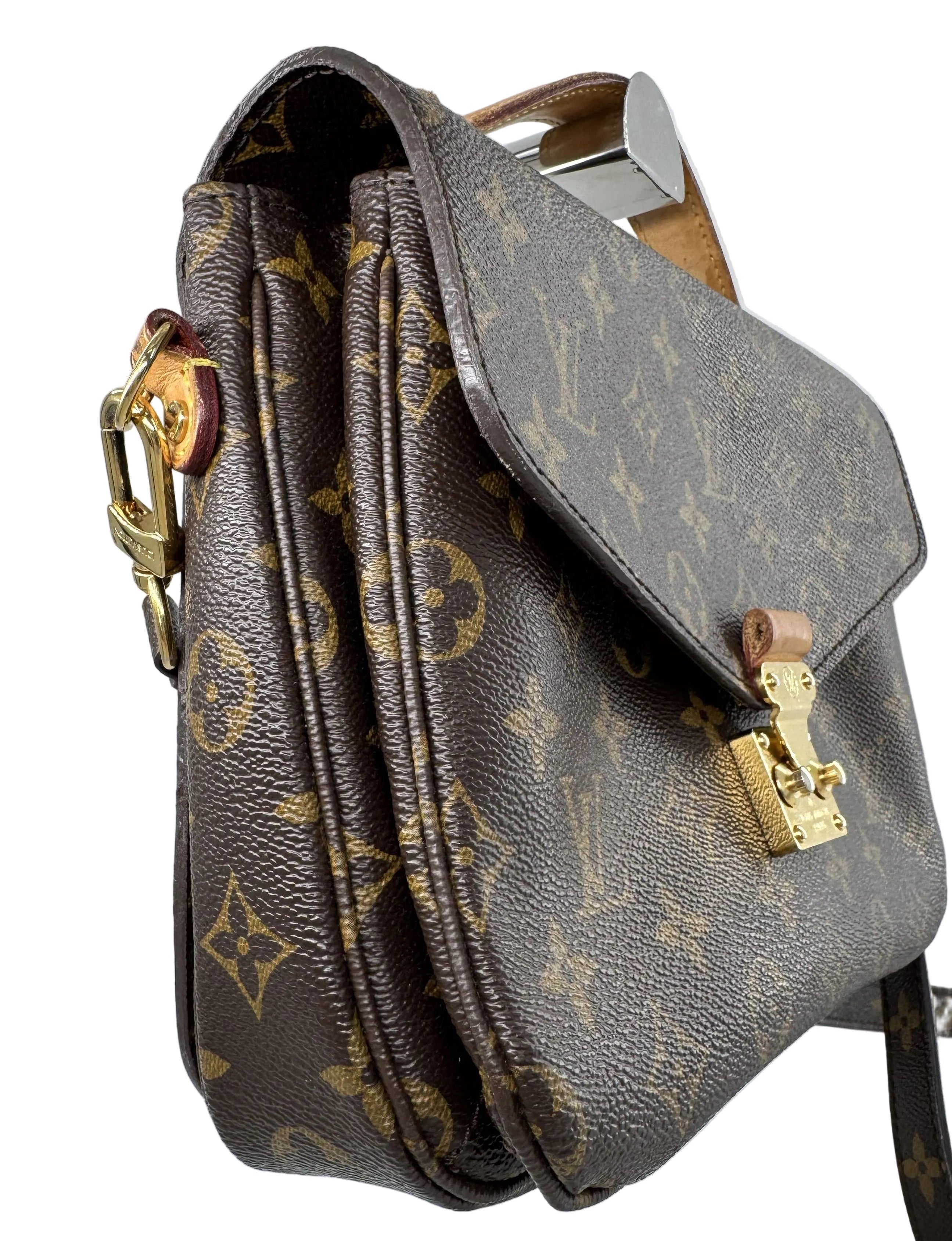 monogram flap crossbody