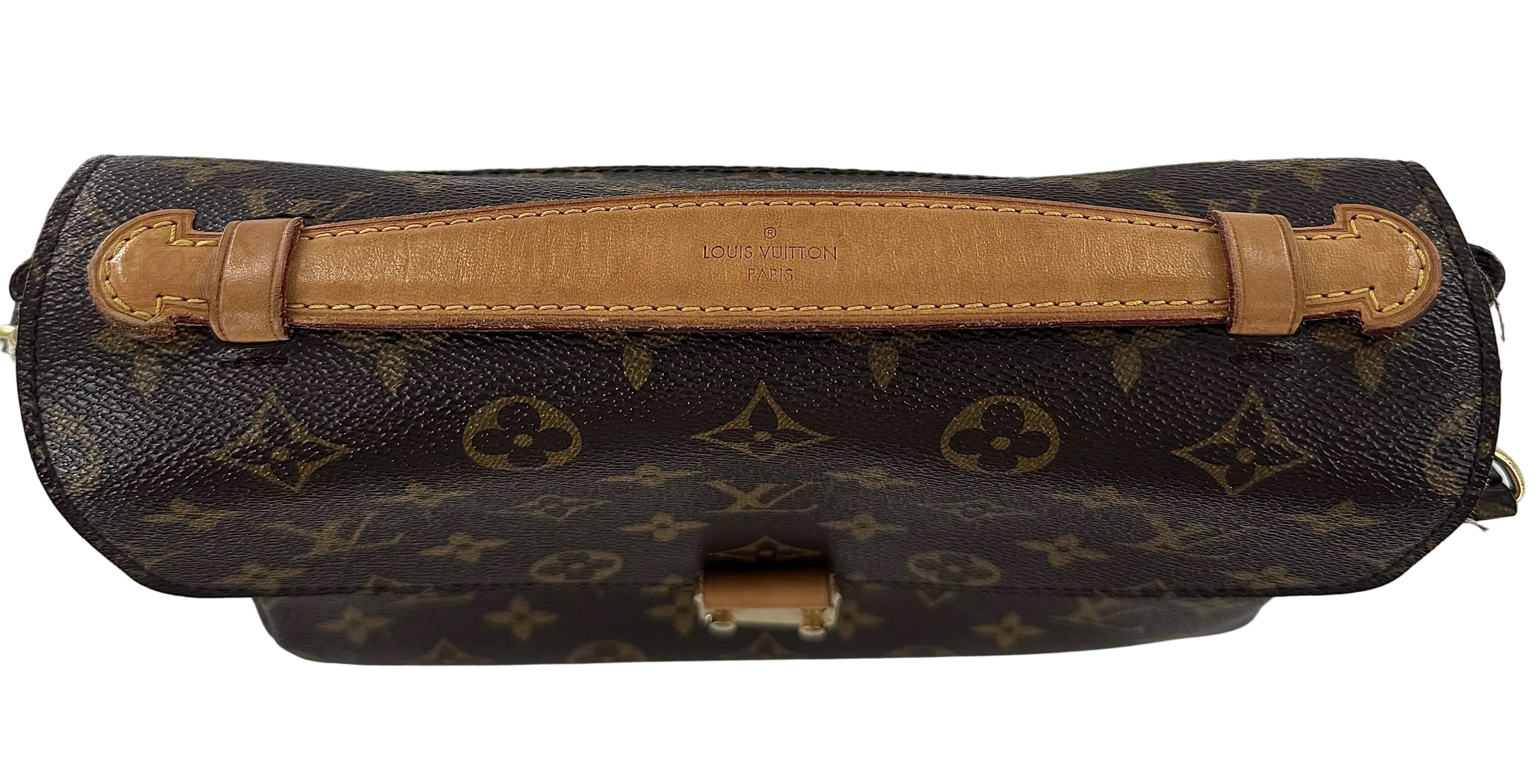 monogram flap crossbody