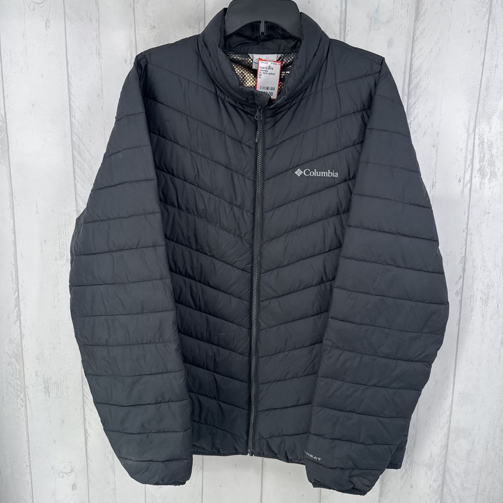 XL nylon quilted coat