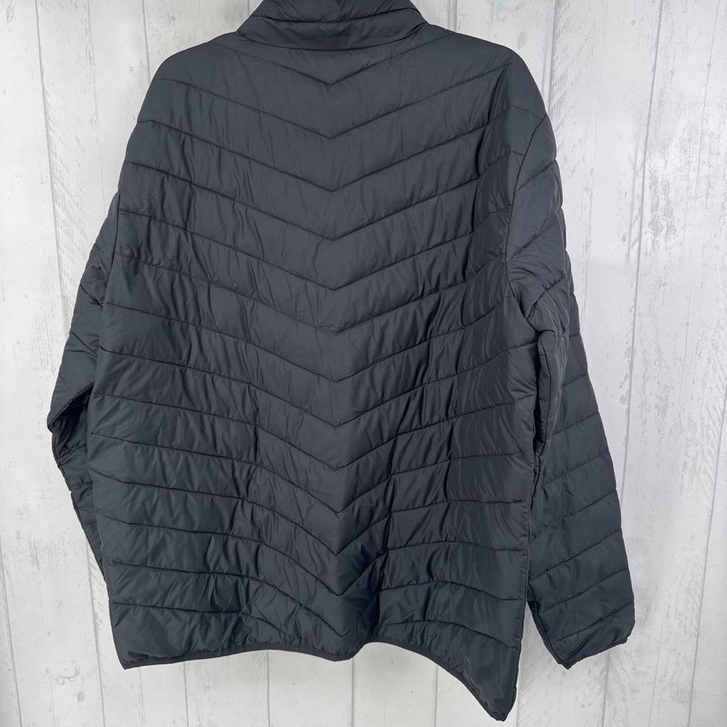 XL nylon quilted coat