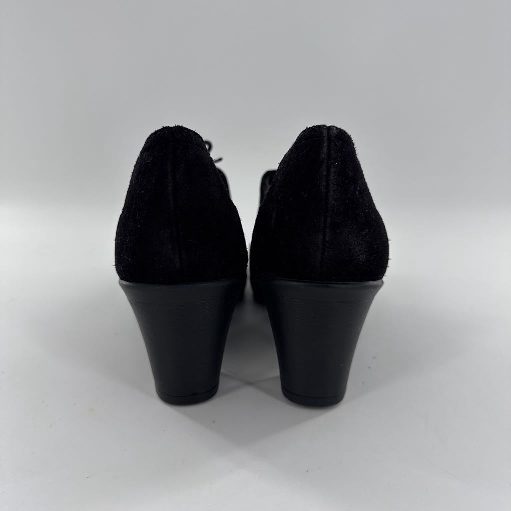 9.5W suede oxford heels