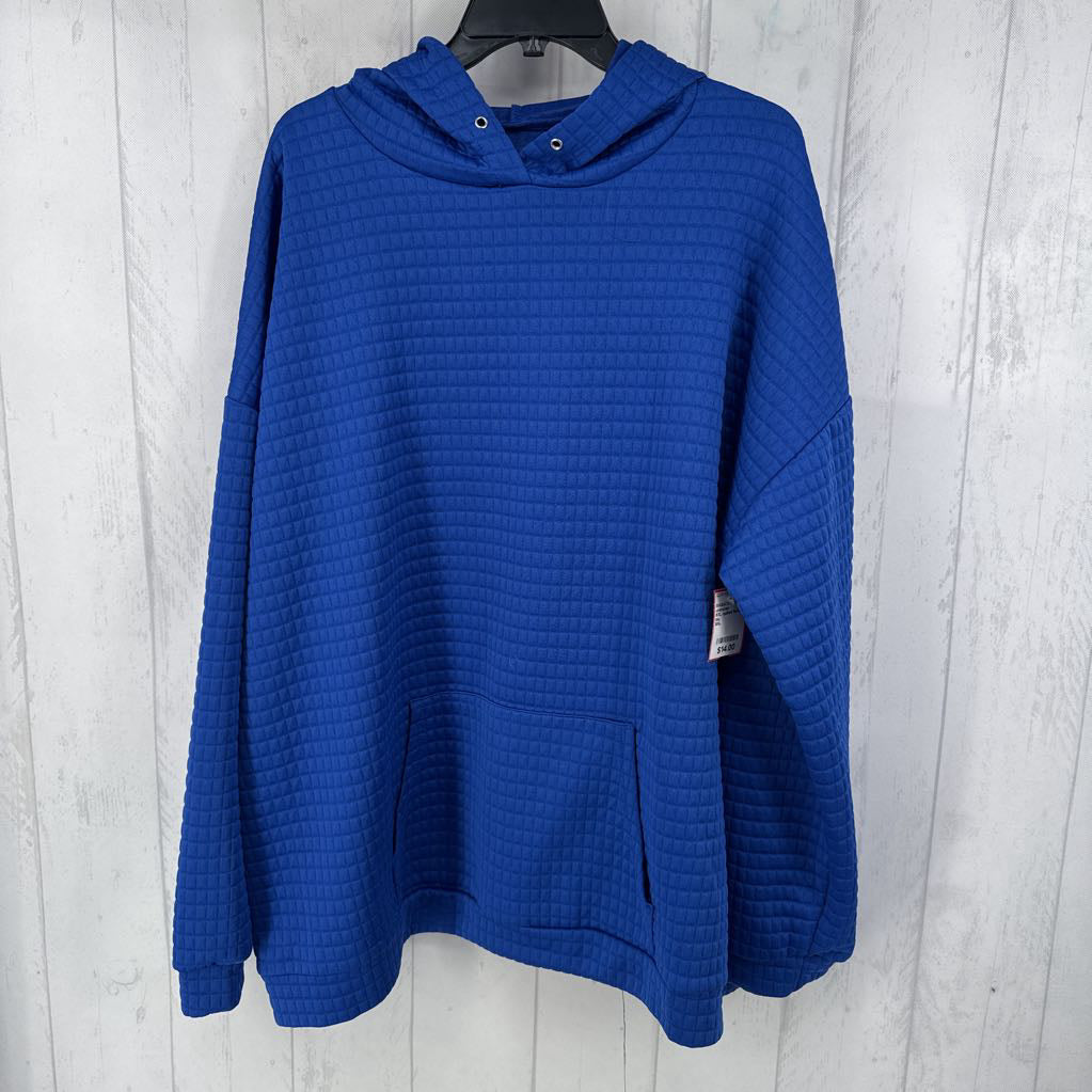 5XL quilted hoodie
