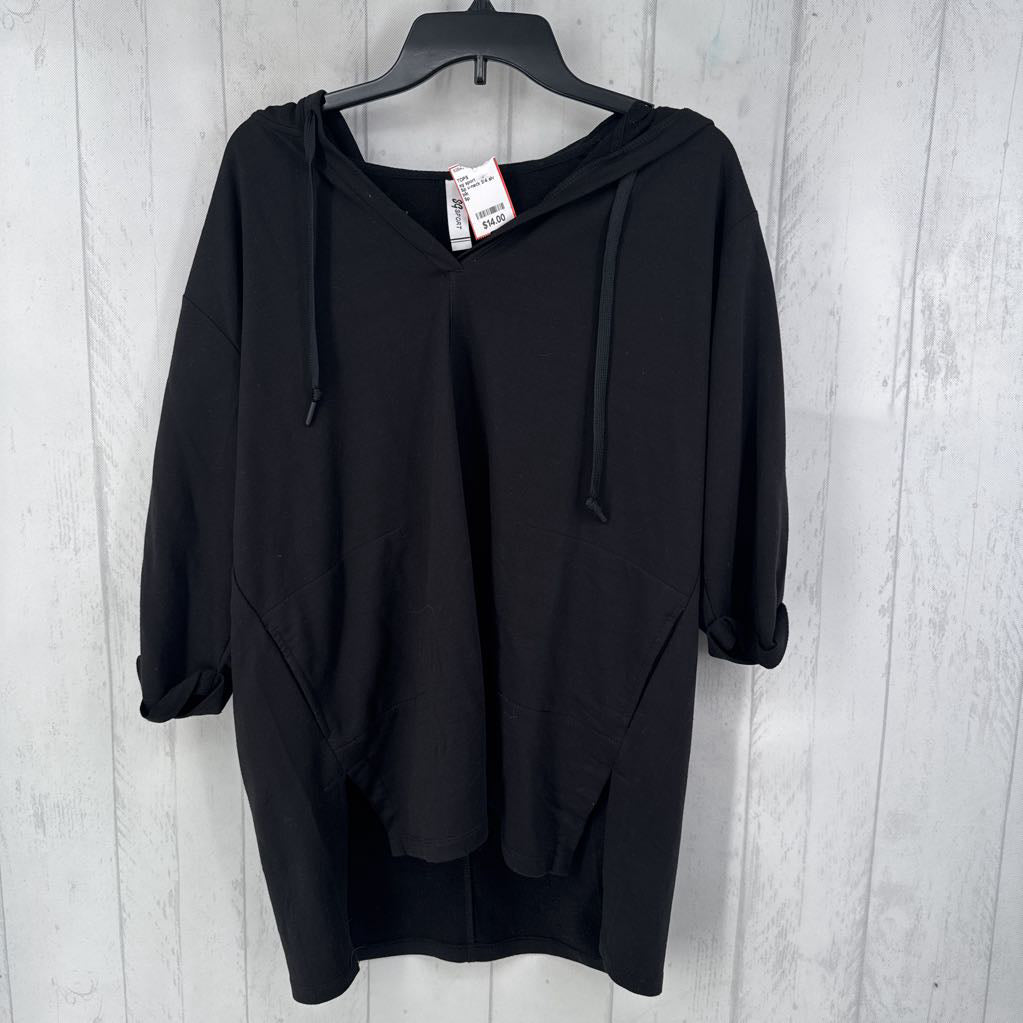 Sp v-neck 3/4 slv top