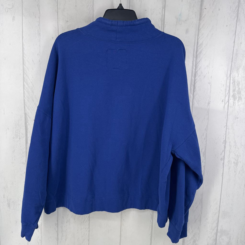 L cowl neck sweatshirt-more good news