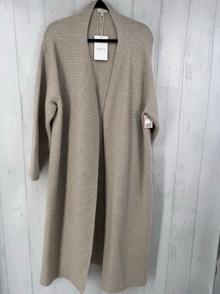 R2298 2x cashmere open cardigan