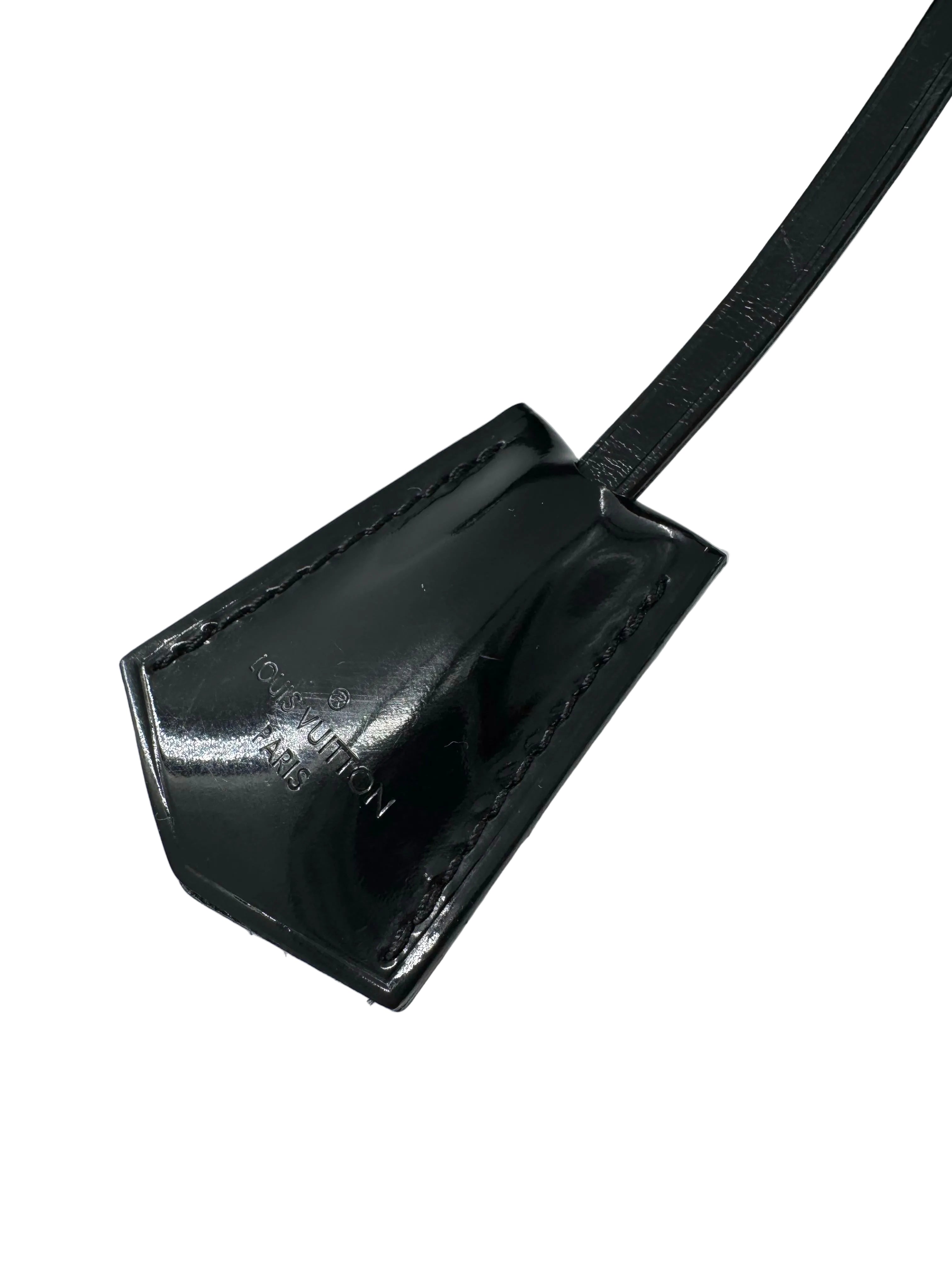 structured patent electric epi leather satchel