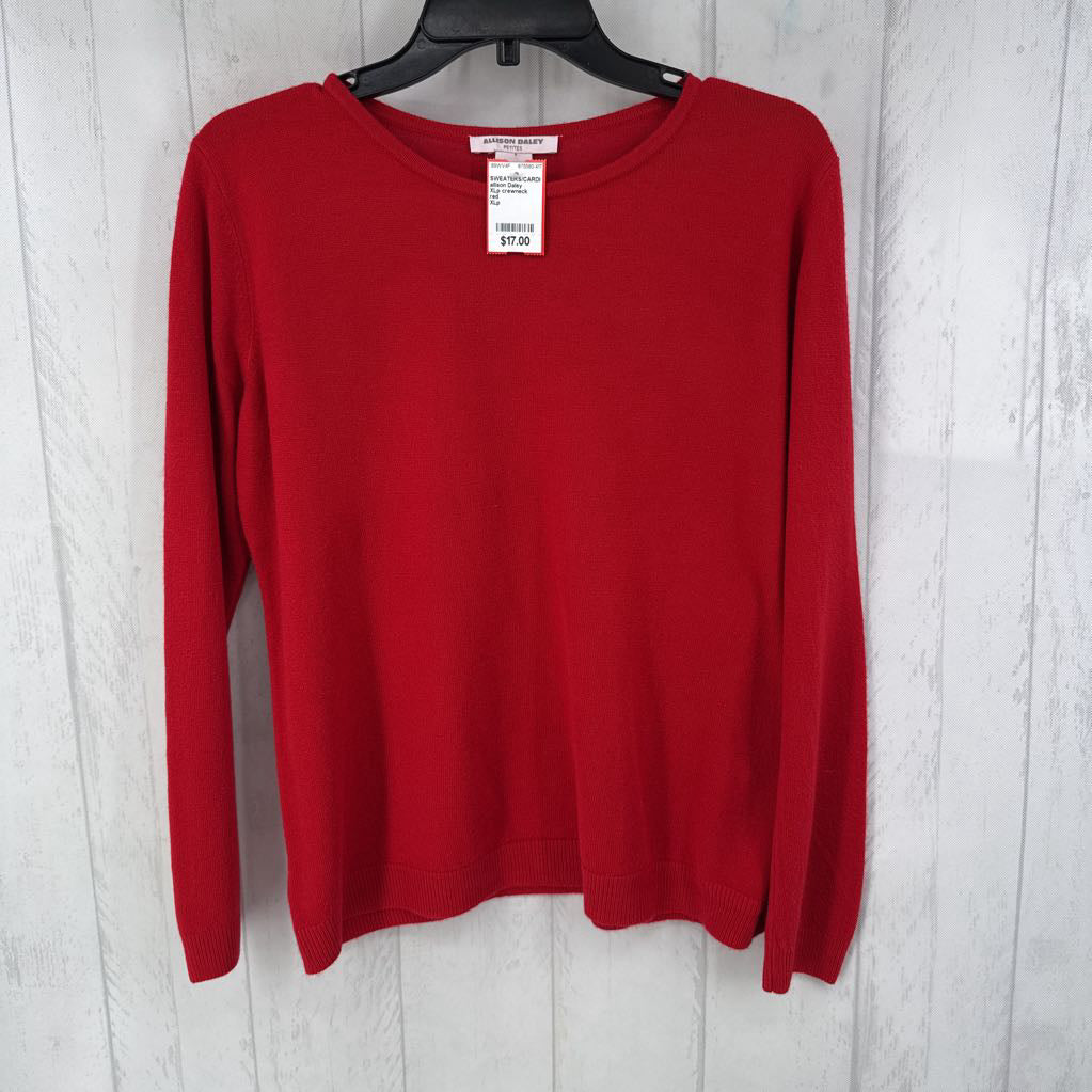 XLp crewneck sweater