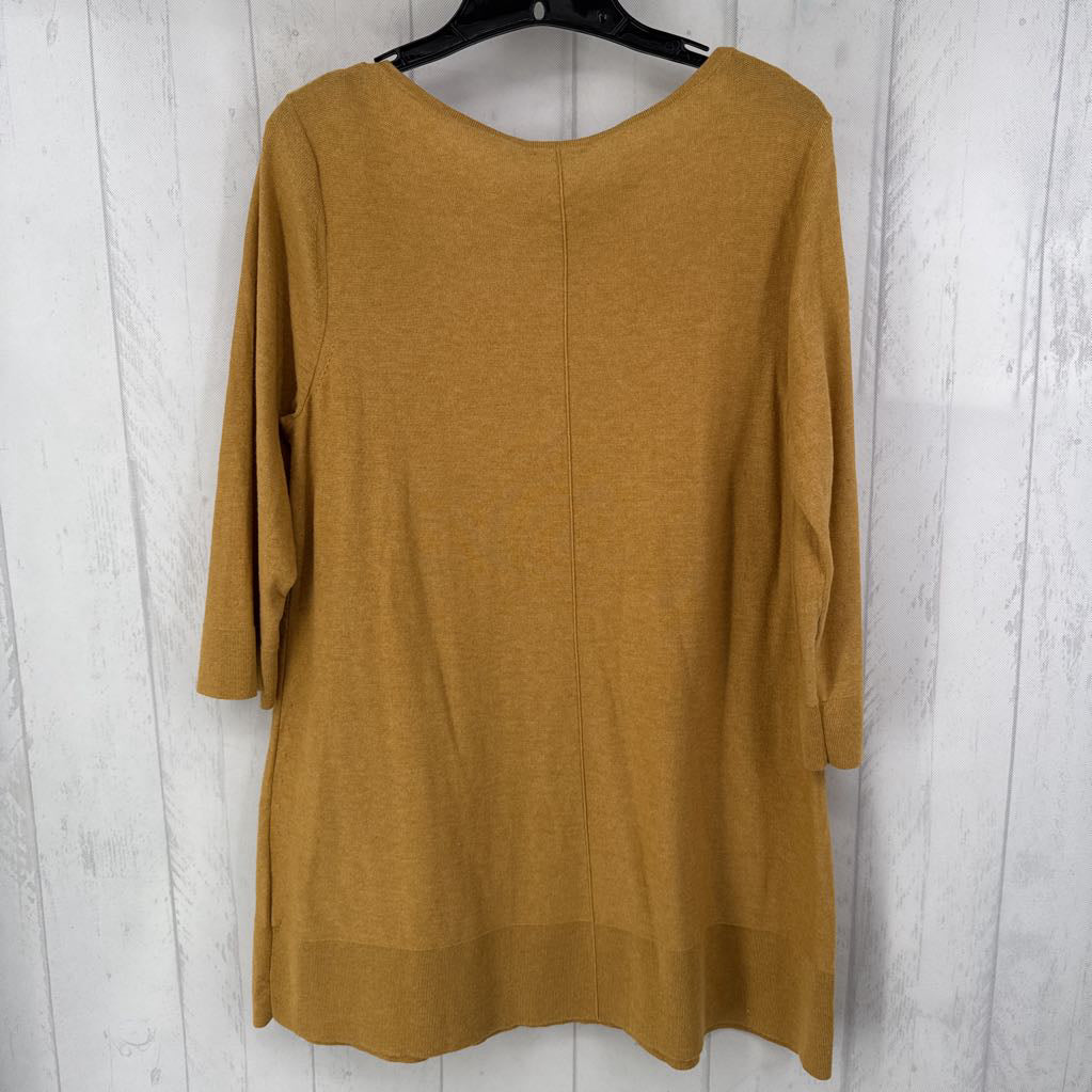 M front pocket 3/4 slv tunic