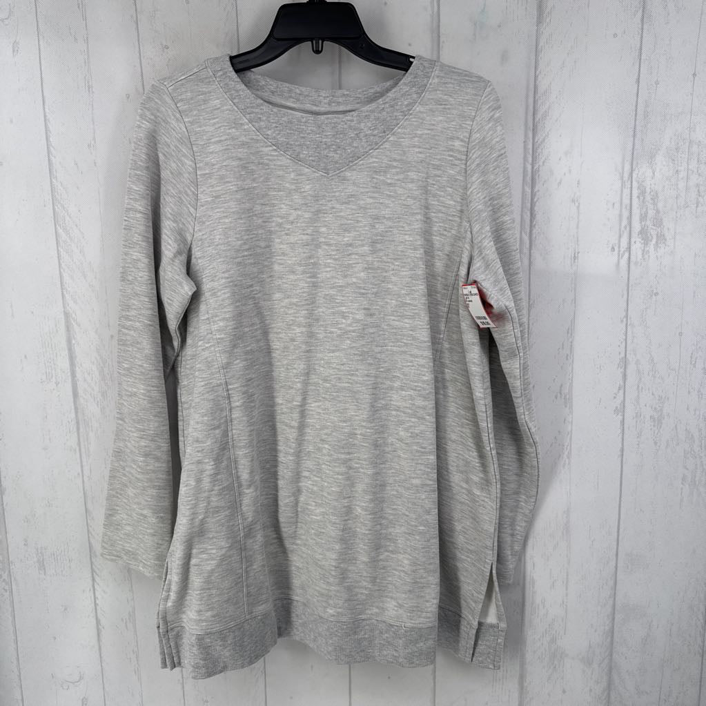 M marled sweatshirt