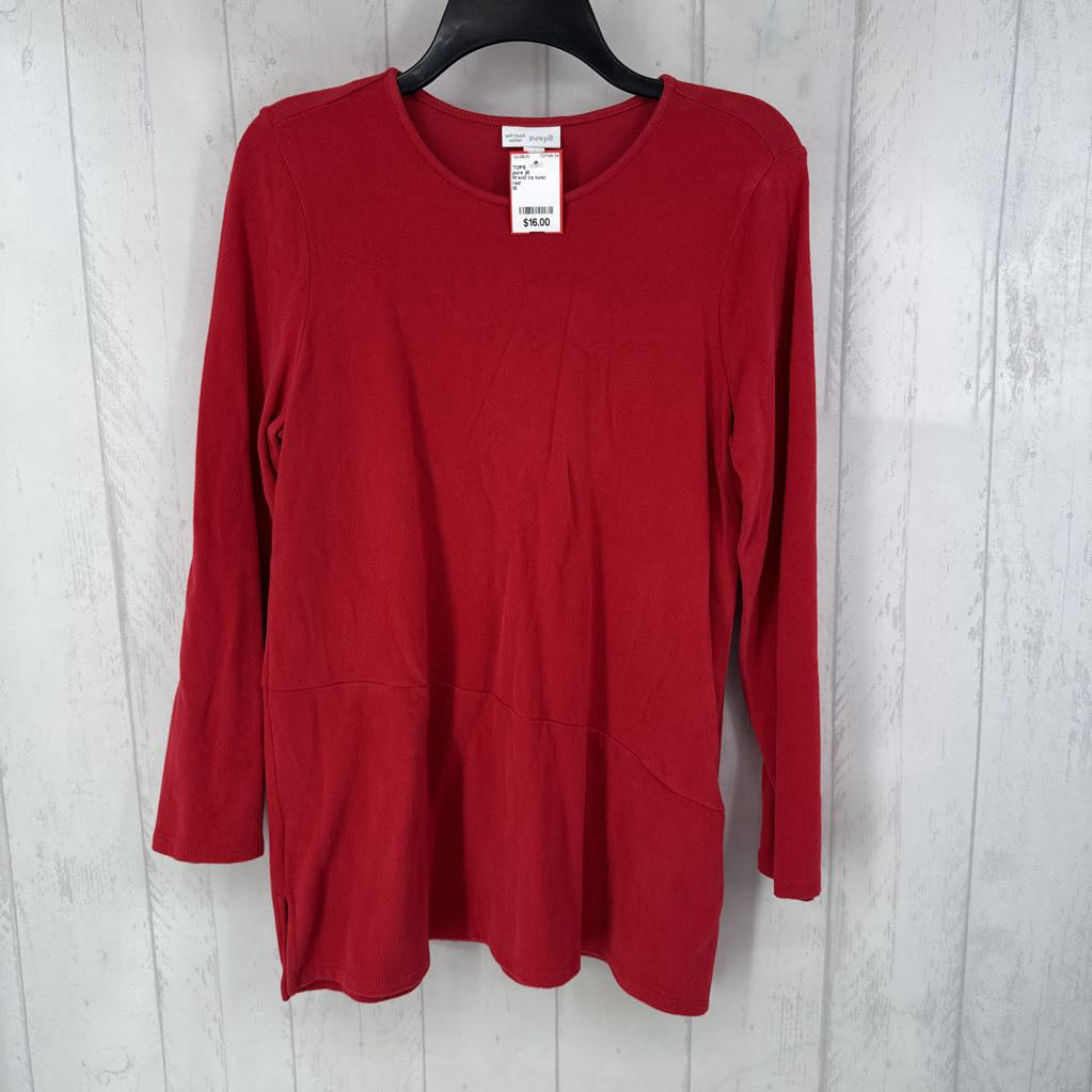 M knit l/s tunic