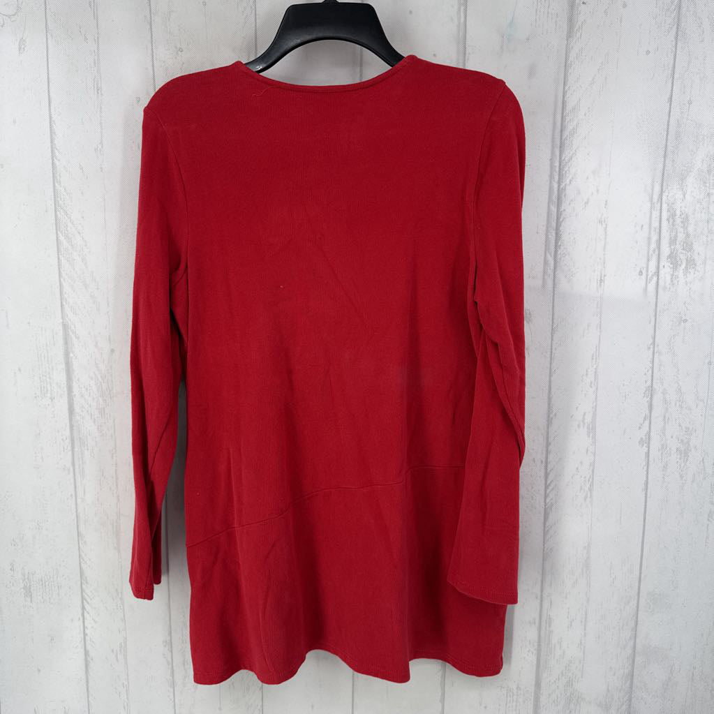M knit l/s tunic