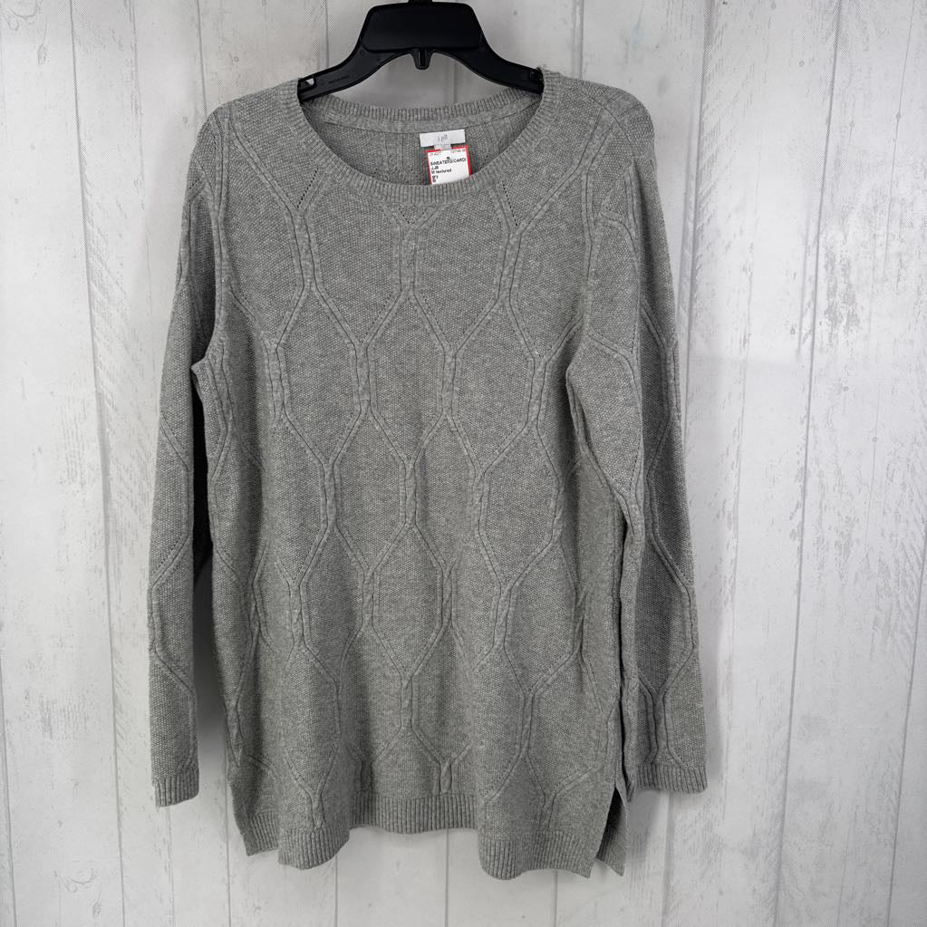 M textured sweater tunic