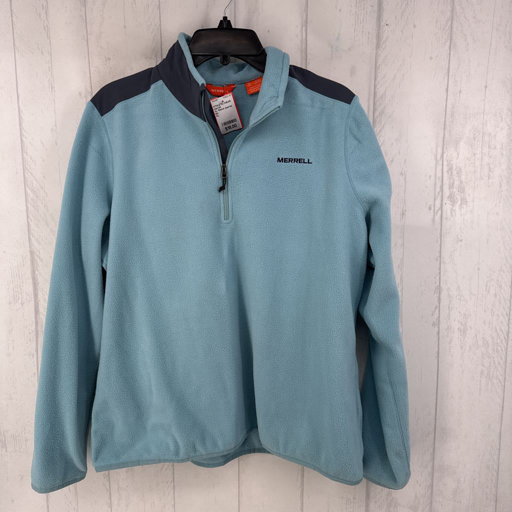 XL fleece quarter zip pullover