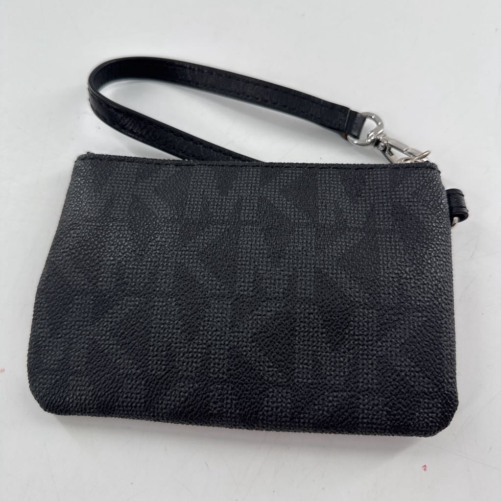 monogram wristlet
