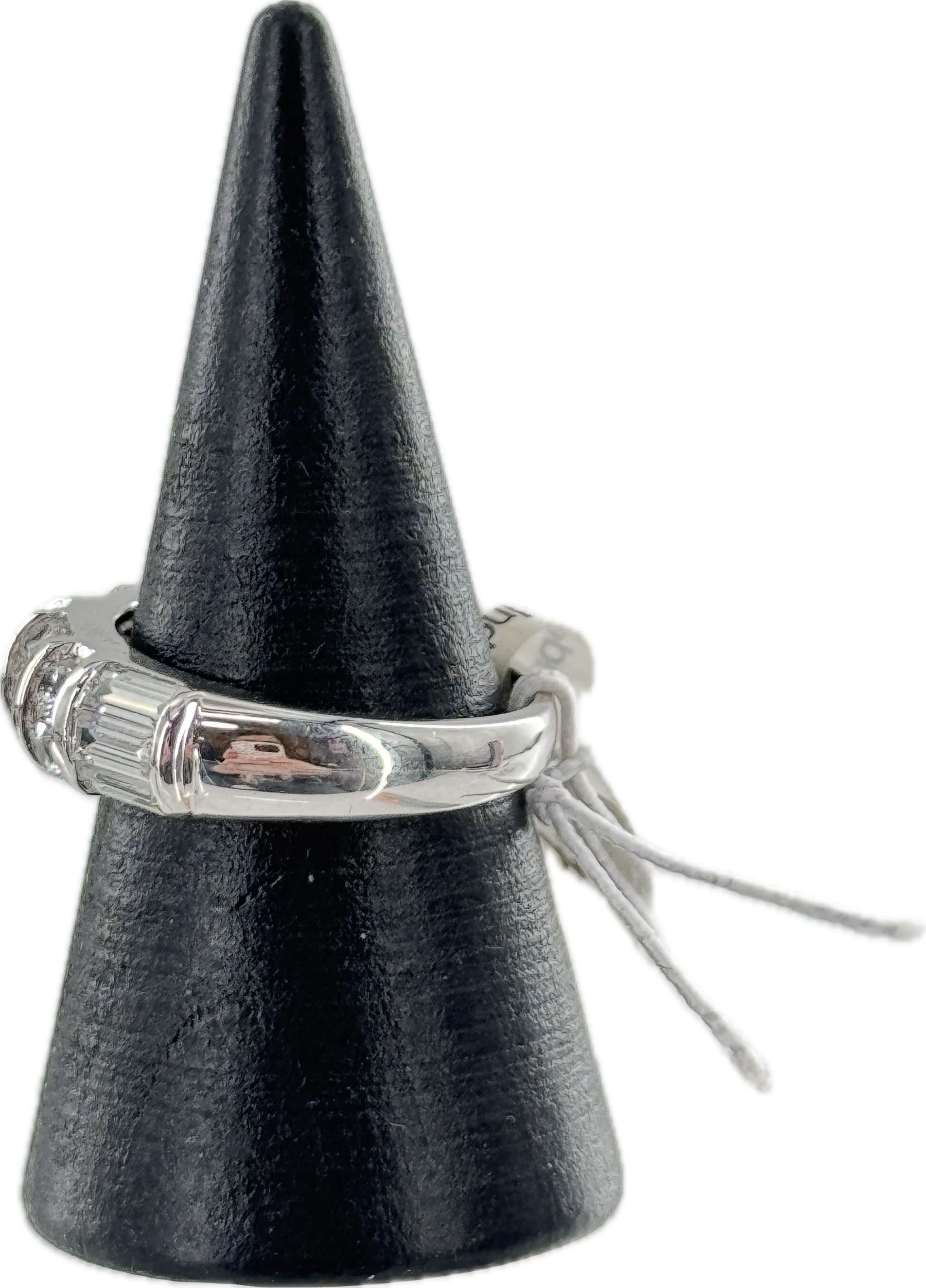 Sz 7 925 CZ baguette ring