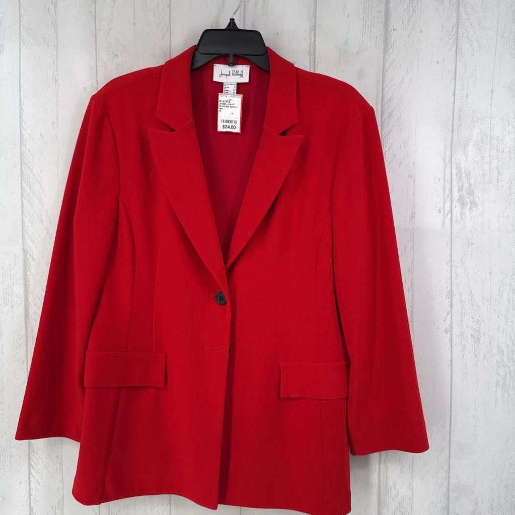 14 double button blazer