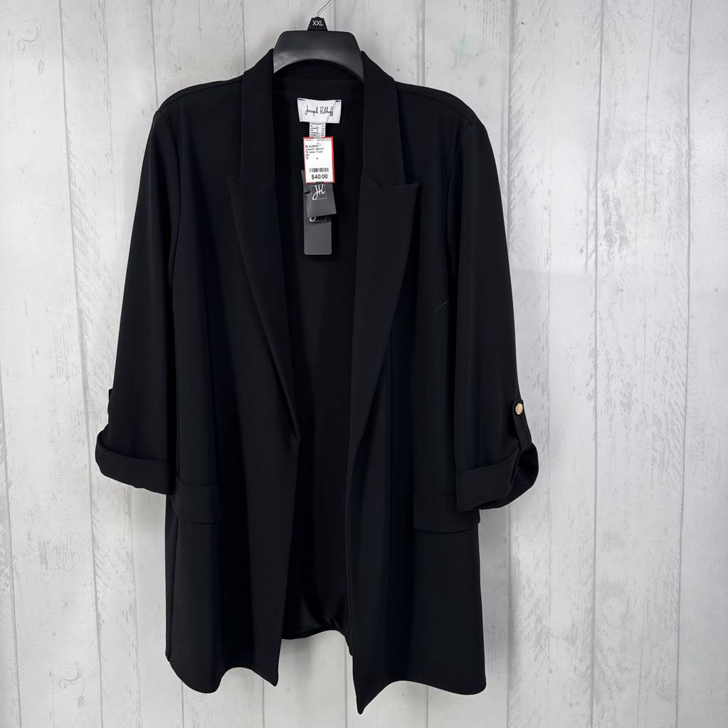 12 open front blazer