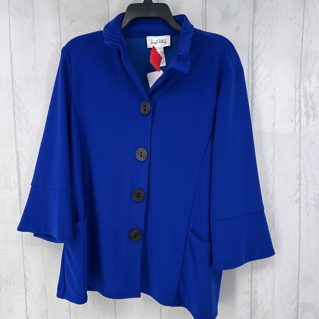 12 wire collar 3/4 slv blazer