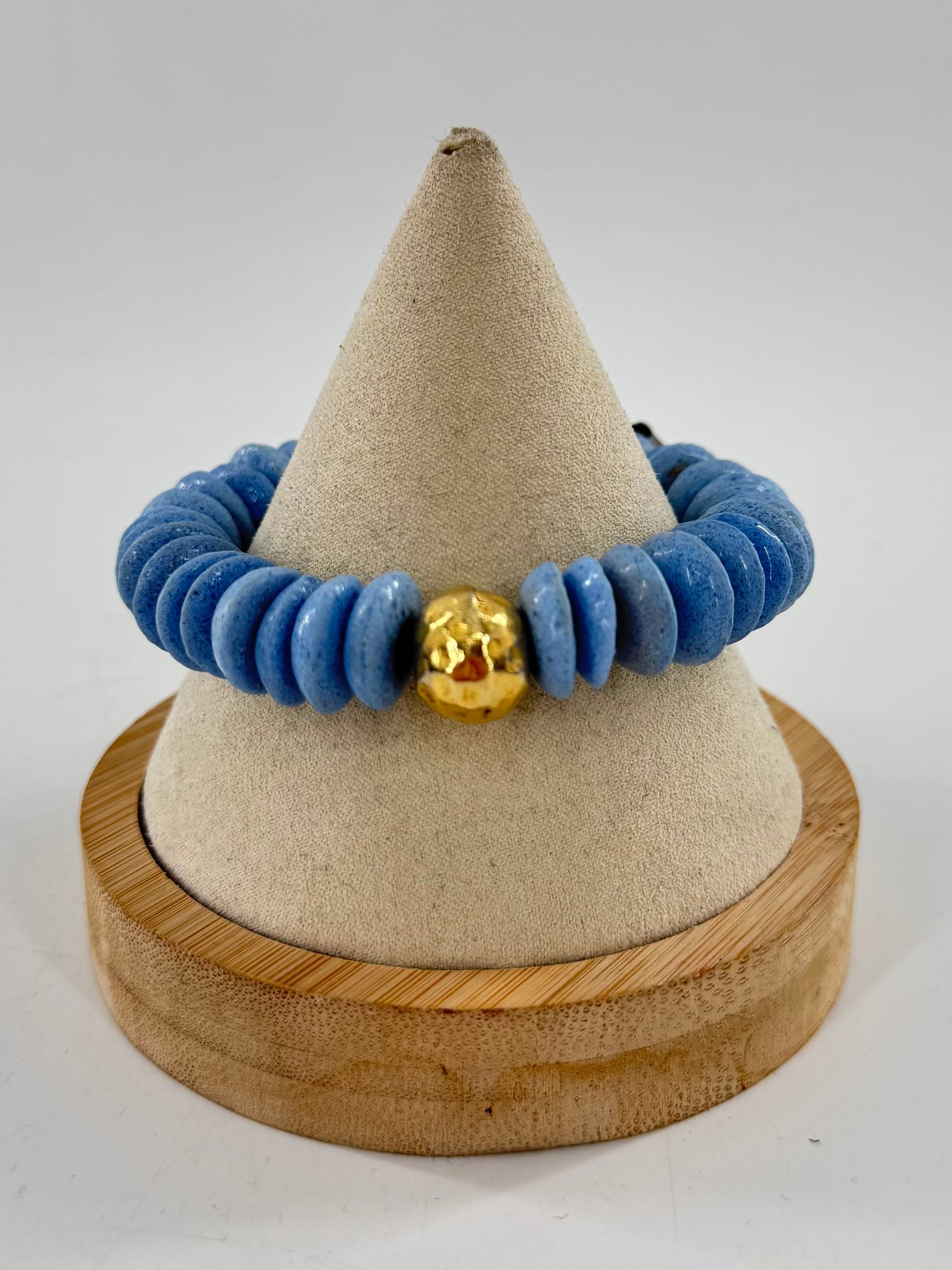 stretch beaded bracelet