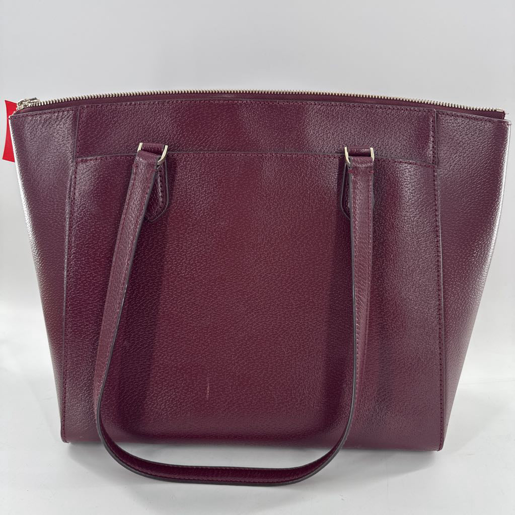 leather tote bag