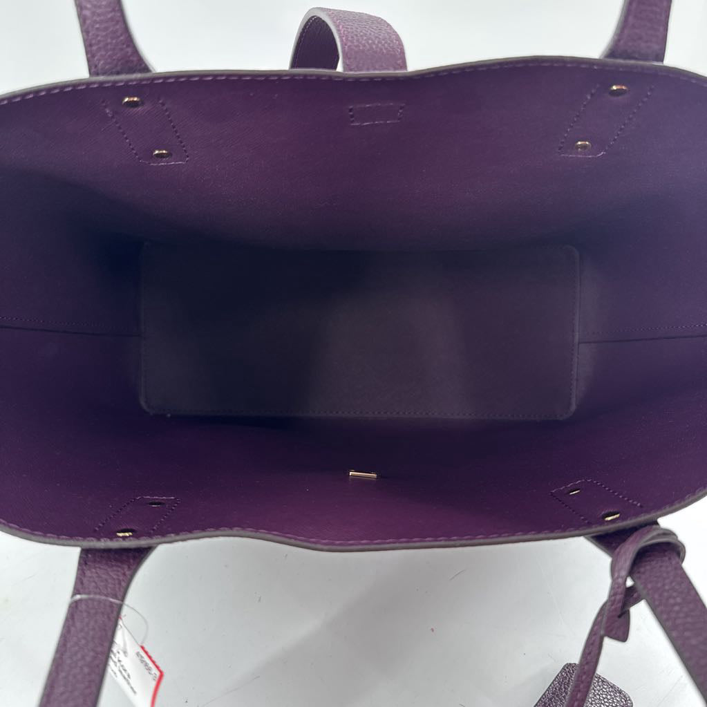 pebbled leather tote