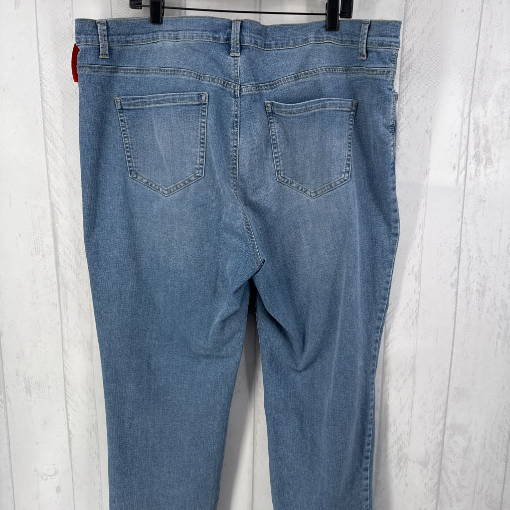 18 straight leg jeans