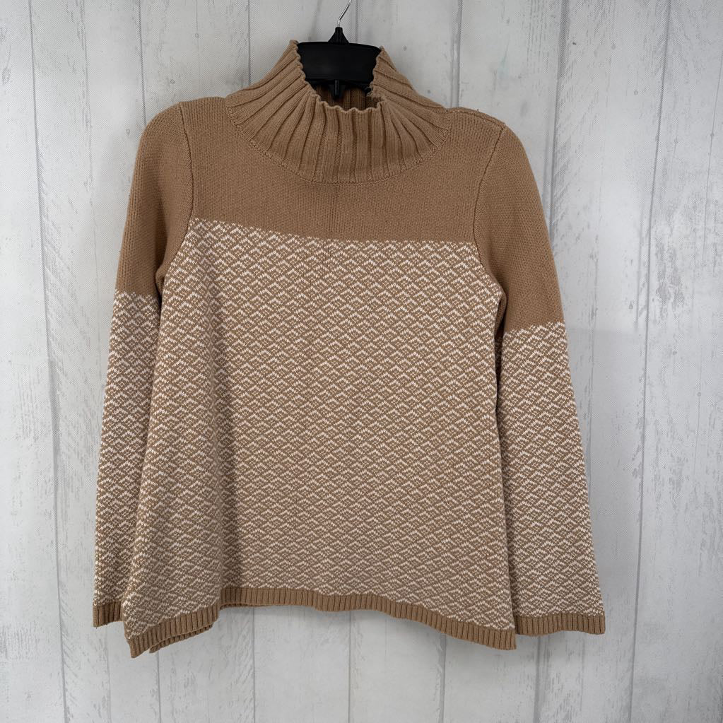 M mock-neck sweater