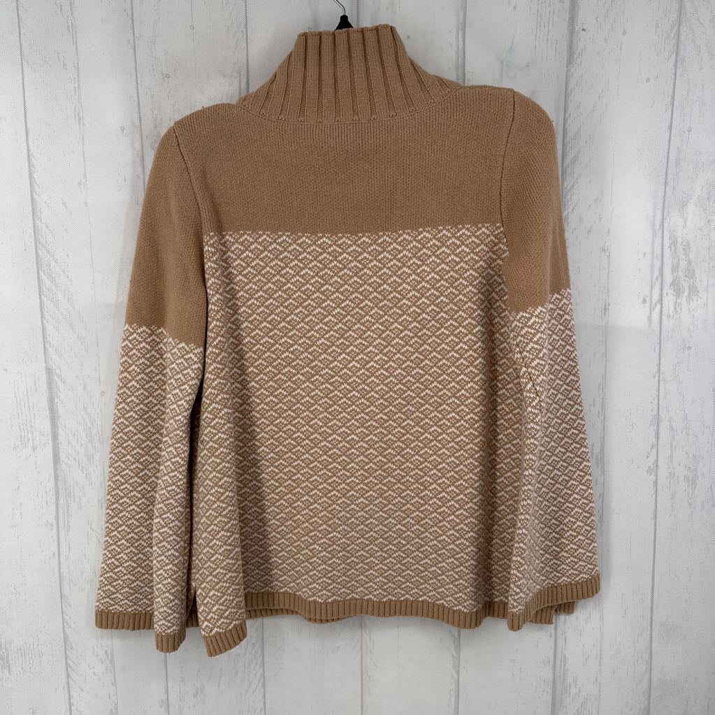 M mock-neck sweater