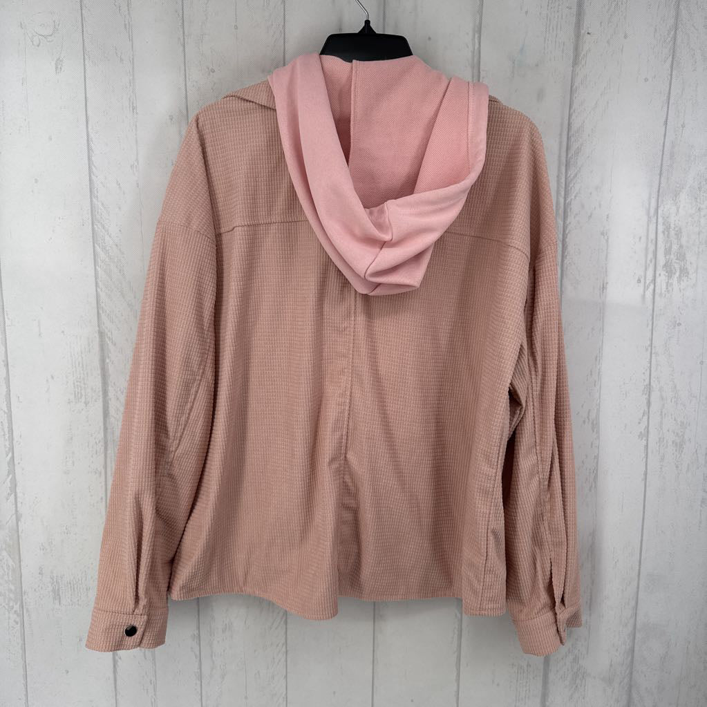 M layered zip-up hoodie