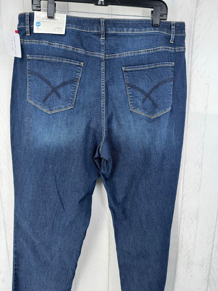 R45 16 hi rise relaxed fit jean