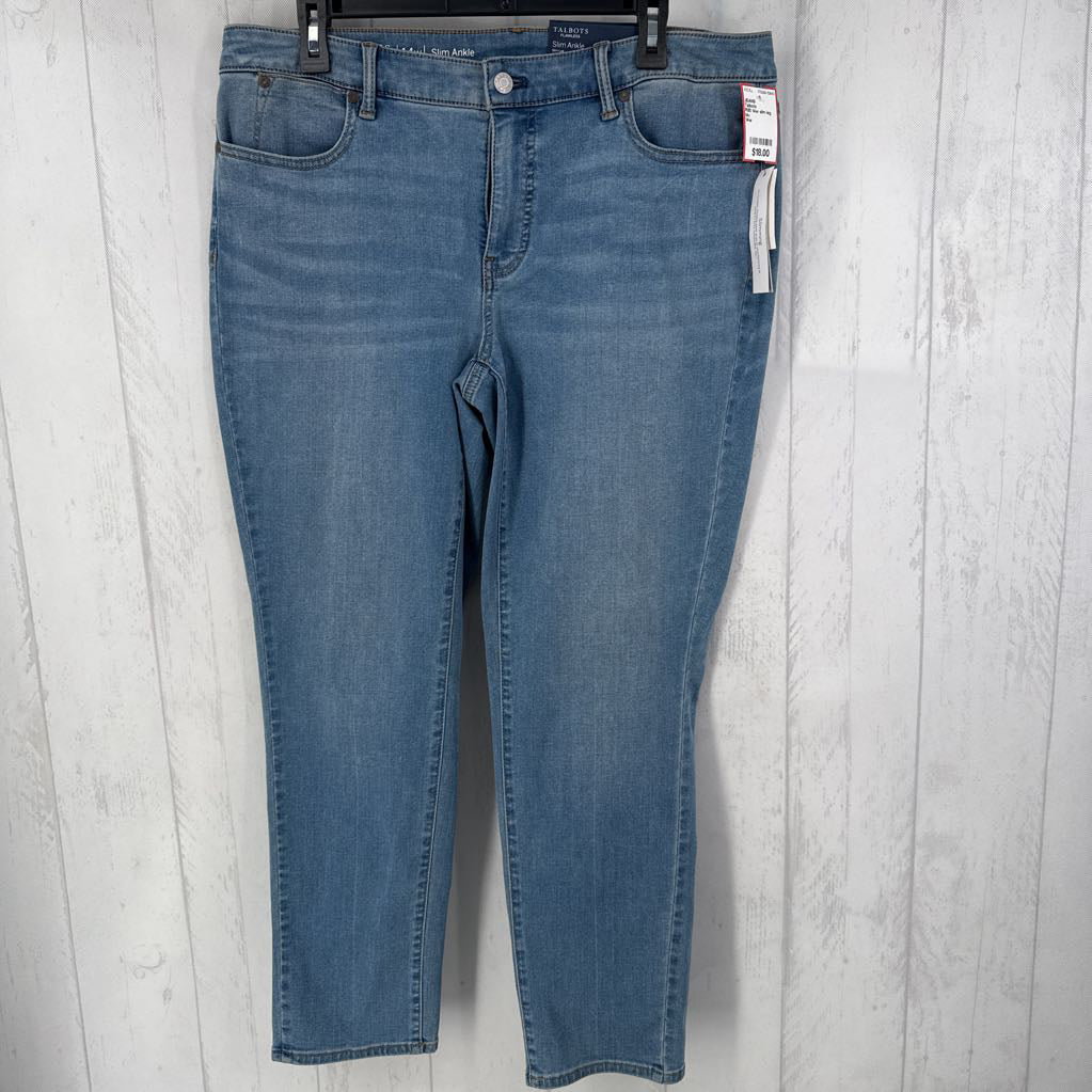 R80 14w slim leg jean