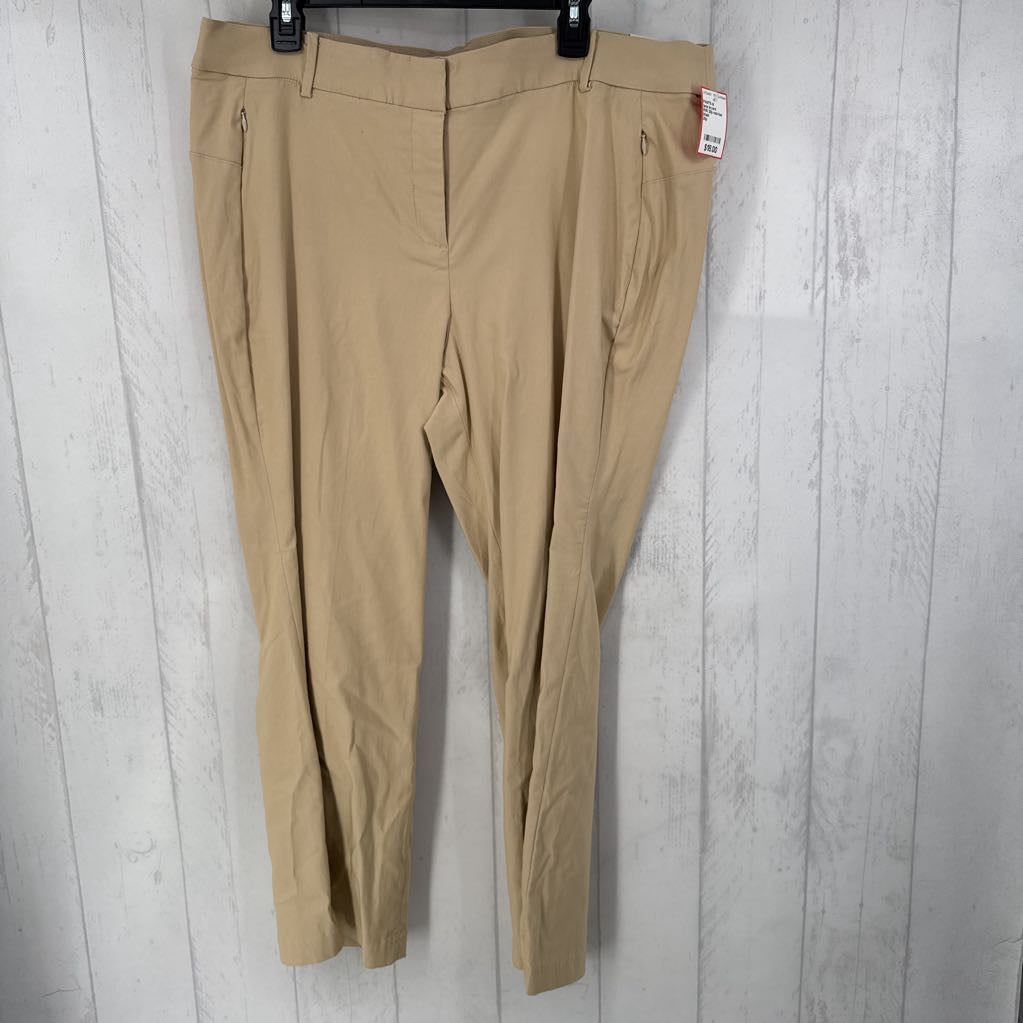 R80 20p mid-rise bootcut pant