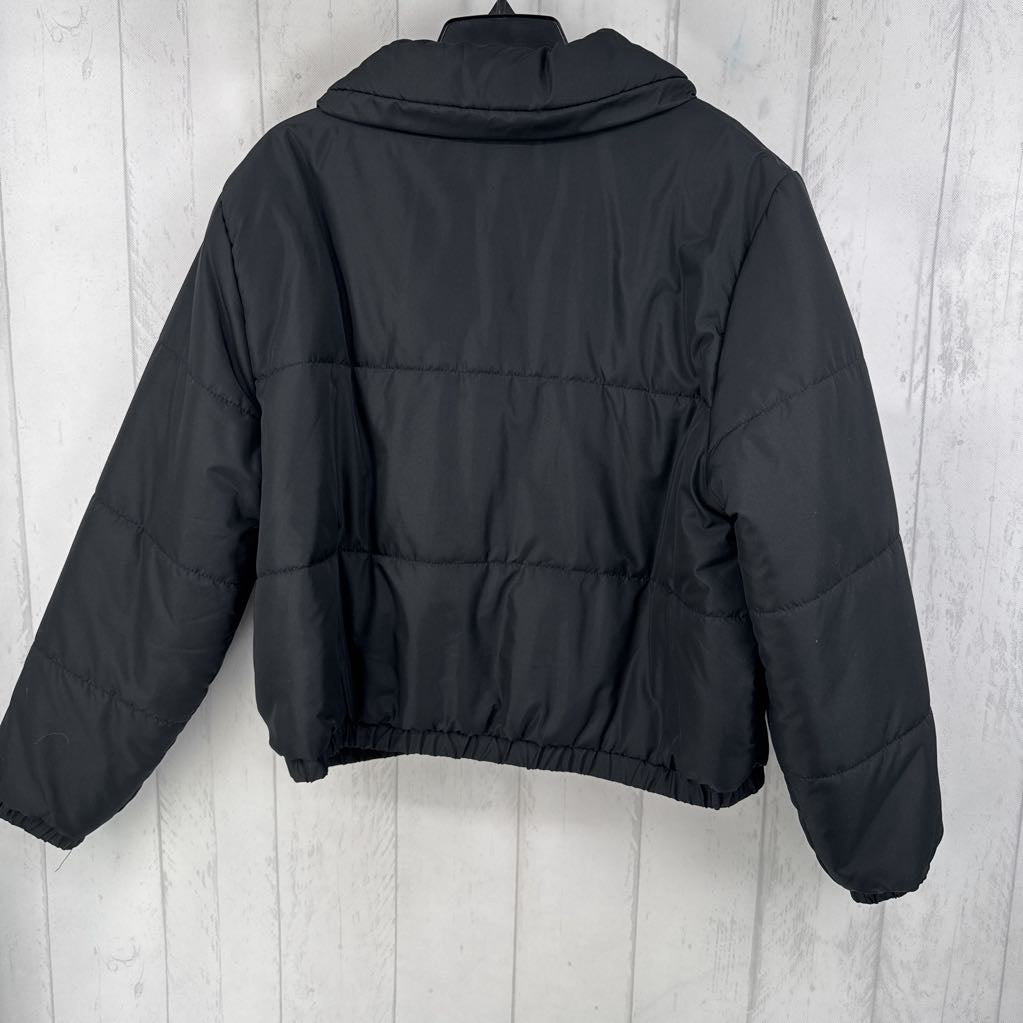 L quilted puffer coat