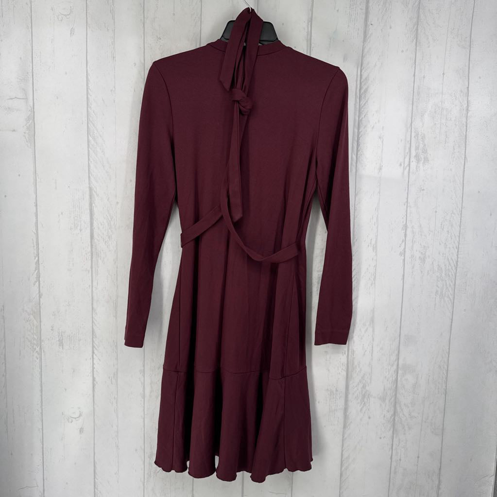 M l/s wrap dress