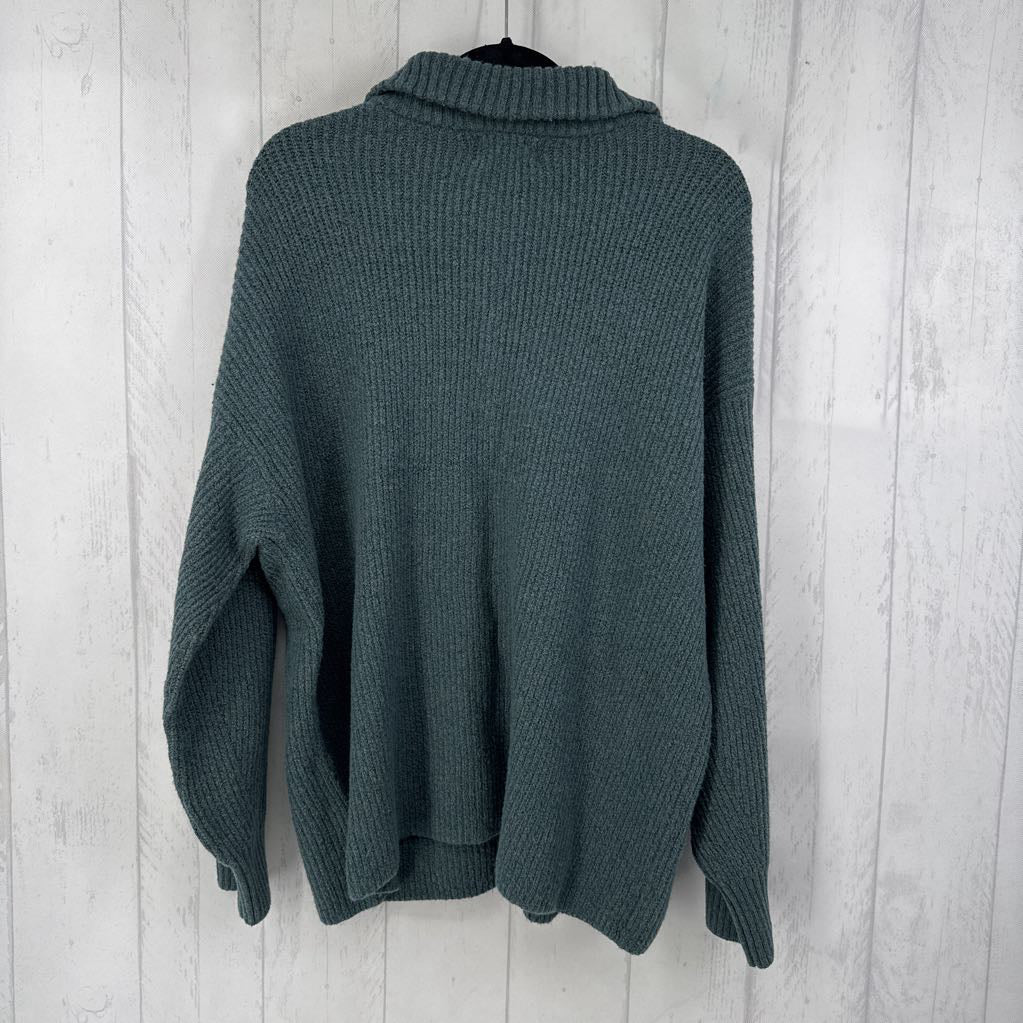 R50 XXL l/s quarter zip sweater