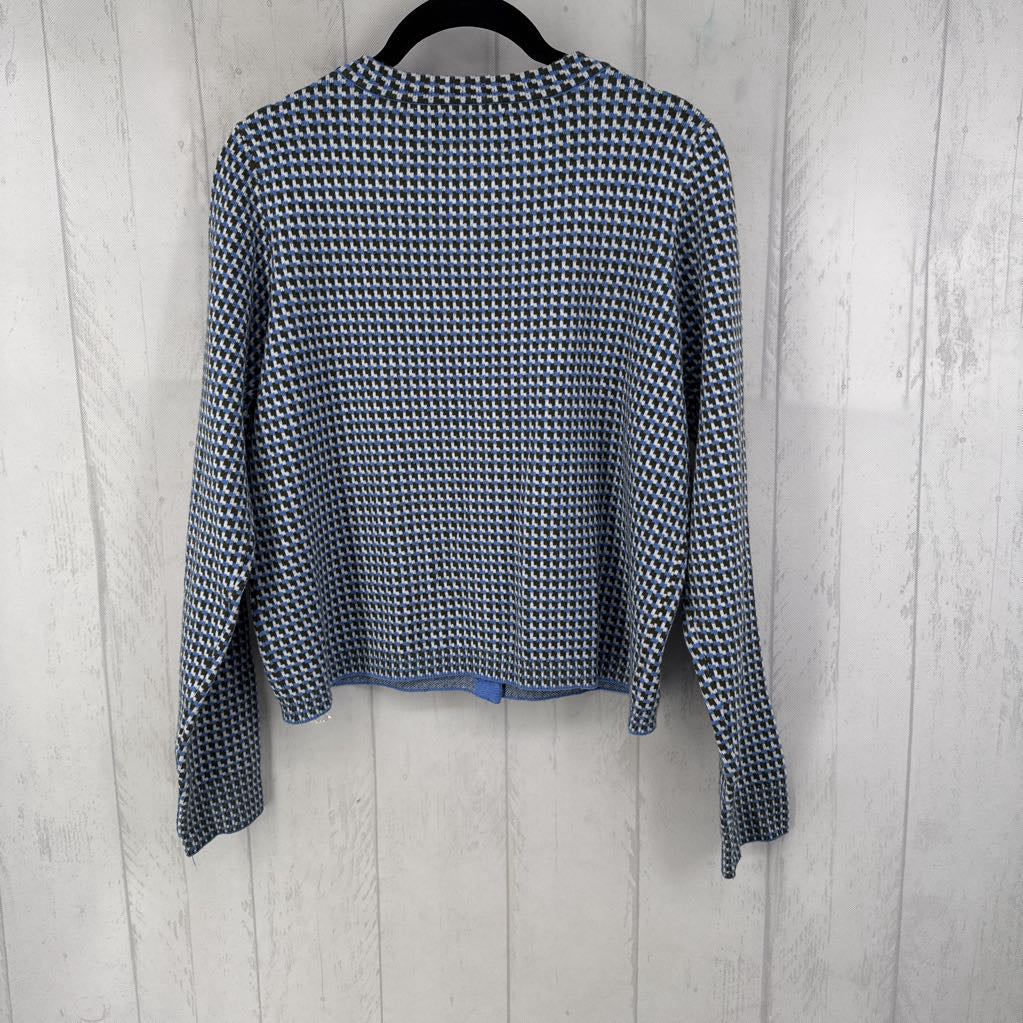 2x houndstooth button cardigan
