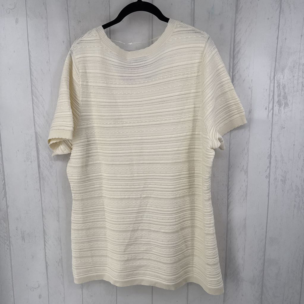 R50 16/18 s/s scoop neck sweater