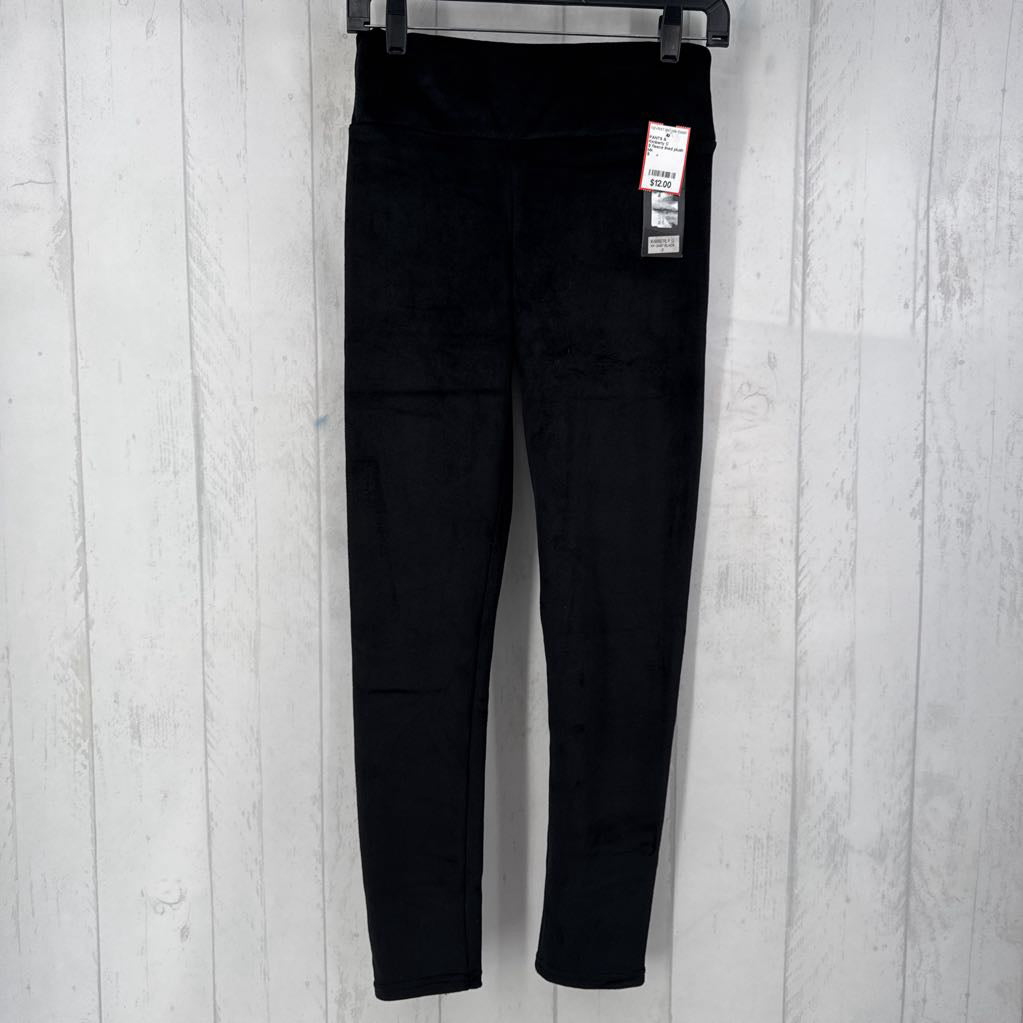 S fleece lined plush leggings